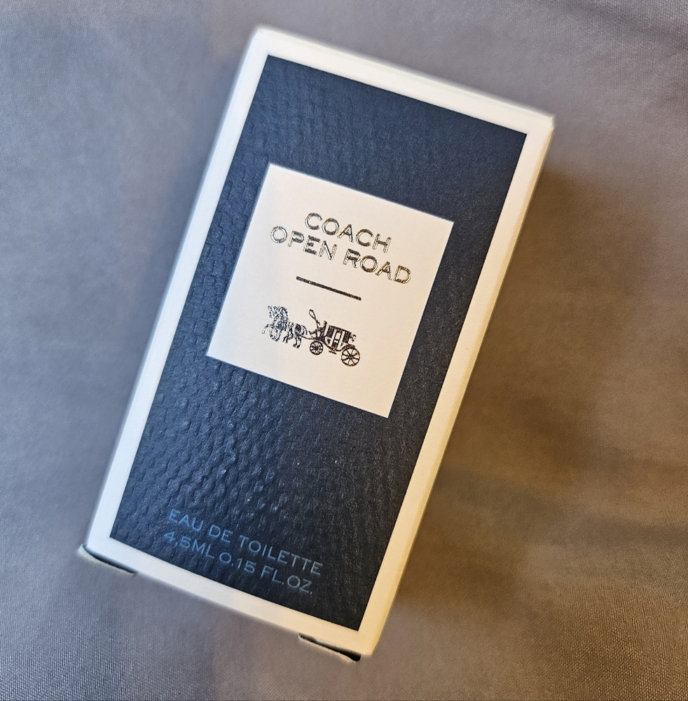 COACH Open Road Eau de Toilette 4.5ML. Never Opened!